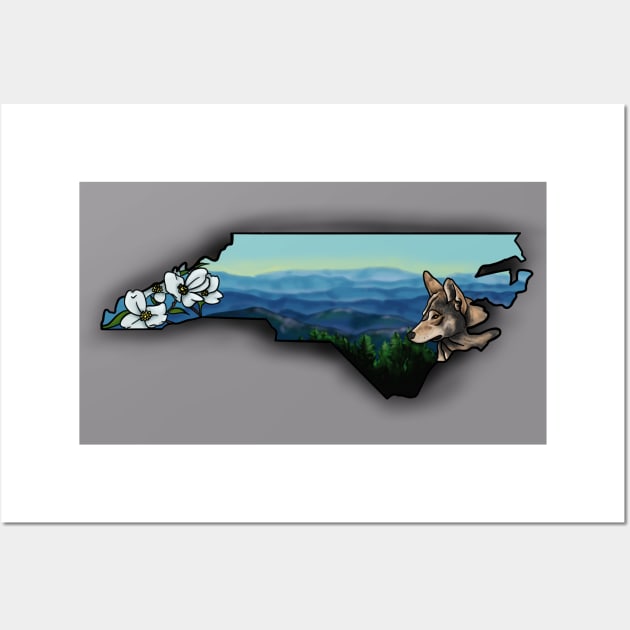 North Carolina Wall Art by EnchantressReku